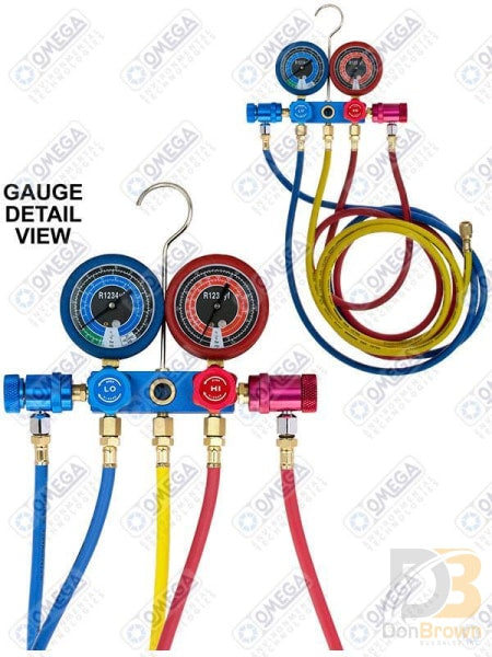 Premium-R1234Yf Gauge Set Mt1760 Air Conditioning