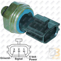 Pressure Transducer - 3/8-24 Male- Nissan Vehicle Mt1202 Air Conditioning