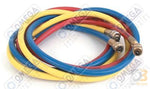 R12 Hose Set (96In_Blue_Red_Yellow) Mt0424 Air Conditioning