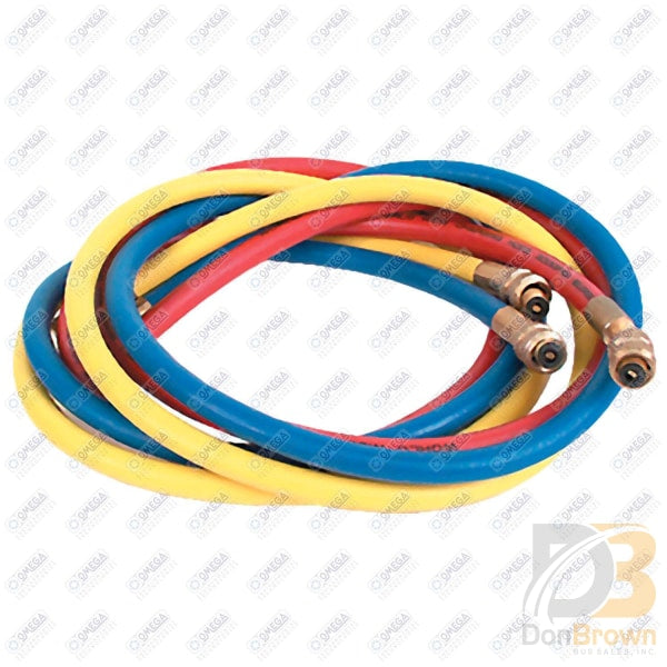 R12 Hose Set W/ Automatic Anti Blowback 96In Mt1295 Air Conditioning
