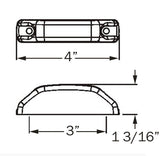 Rear Marker Thin Line Red Led 08-008-025 Mcl66Rb Bus Parts