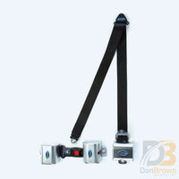 Retractable Shoulder And Lap Belt Assembly Q8-6326-A3 Wheelchair Tiedowns