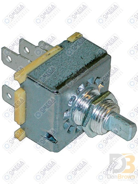 Rotary Blower Switch H.d. Truck(12 Volt W/ Copper Mt1355 Air Conditioning