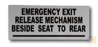 Seat Beside Rear Decal 16810677 Bus Parts