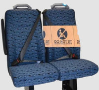 Single Seat Social Distance Band Packs Of 10 Bus Parts