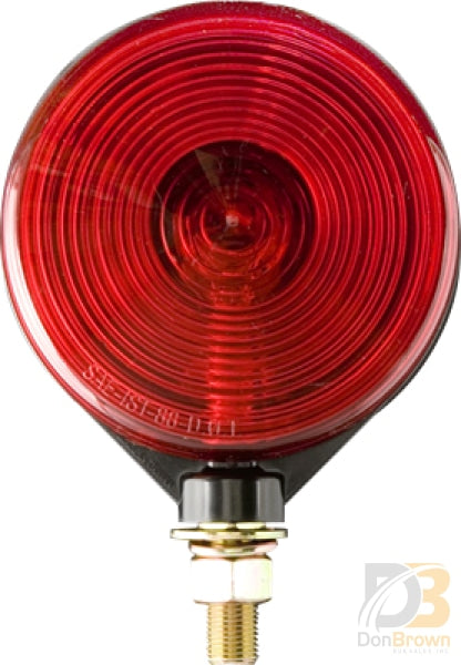 St51Rb Red Single Face Pedestal Mount Stop/Turn/Tail Light Wire Self Grounding
