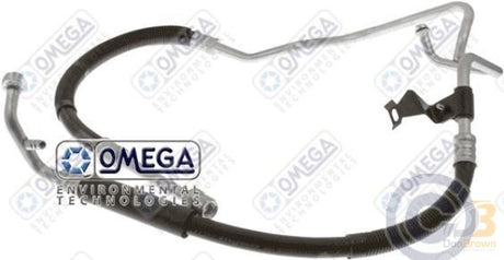 Suction Hose 96-00 Caravan 3.3/3.8L W/rear A/c 34-63923 Air Conditioning