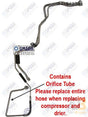 Suction Liquid Manifold Assembly With Orifice Tube 34-64278 Air Conditioning