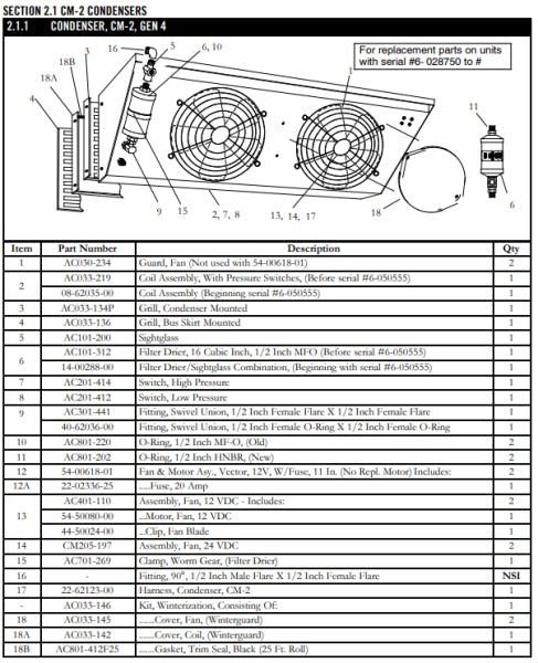 Switch Pressure (400-300Psi) Ac201-414 Air Conditioning