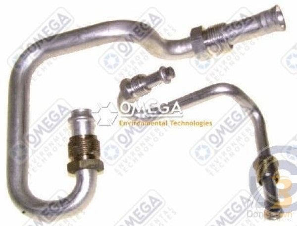 Tube Assembly Set Short Hard Lines For Bus Unit 35-13338 Air Conditioning