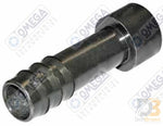 Weld-On Fitting - #10 Barb X 5/8 Tube O.d. (Steel Mt103613 Air Conditioning